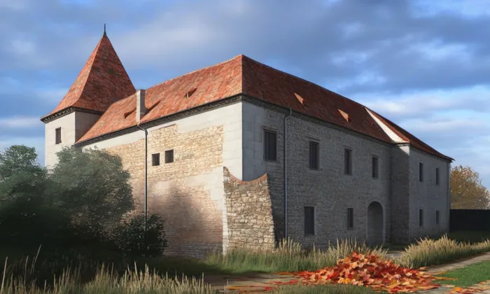 Tvrz Bošovice – podzim