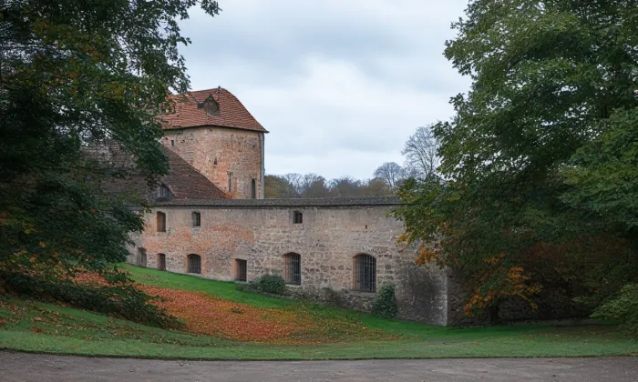 Tvrz Smrčná – podzim
