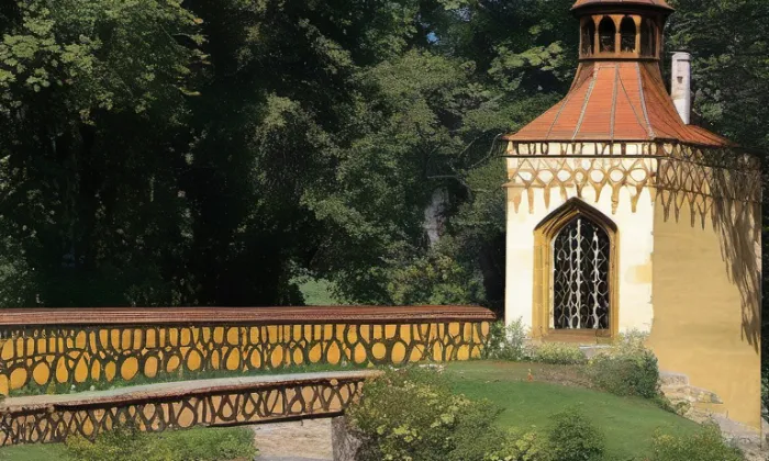 tvrziště Na Baště v Tihavě – iluminace