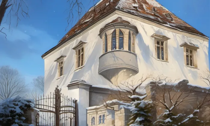 Unčovice – zima