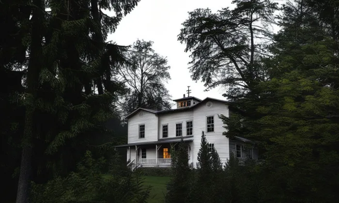 usedlost Žitná a vila Mrázovka – noc