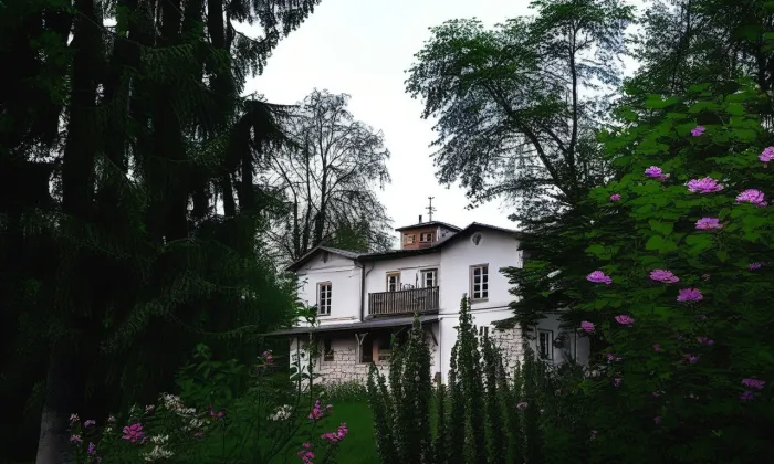 usedlost Žitná a vila Mrázovka – jaro