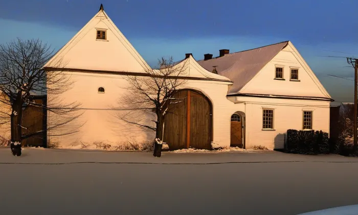 Usedlost čp. 3 (Ejpovice) – zima