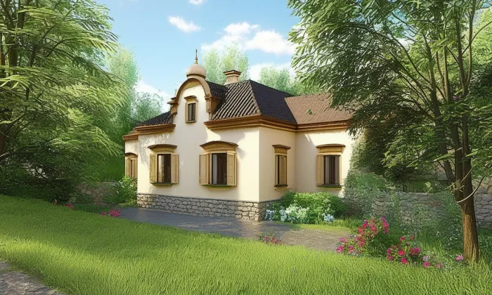 Václavíkova vila – léto