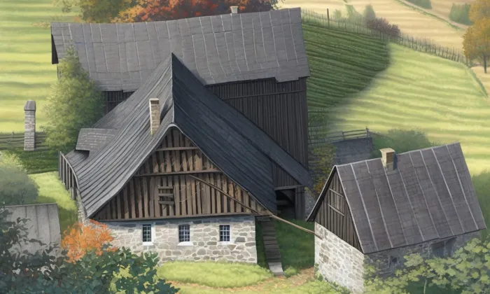 Vacardův mlýn – podzim
