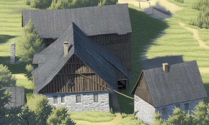 Vacardův mlýn – zima