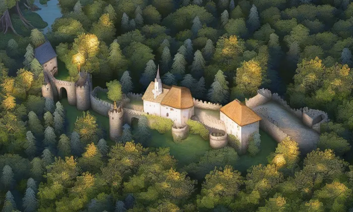 Valdštejn – noc
