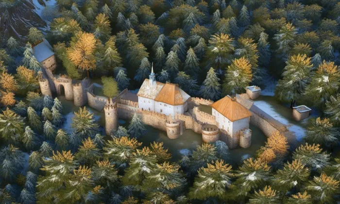 Valdštejn – zima
