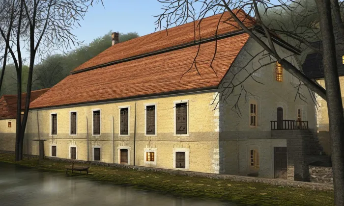 Velký mlýn – noc