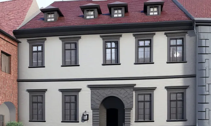 Velké náměstí čp. 42 (Prachatice) – noc