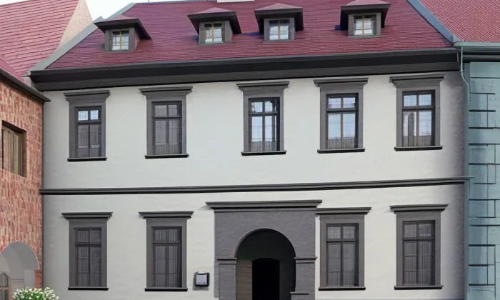Velké náměstí čp. 42 (Prachatice) – jaro