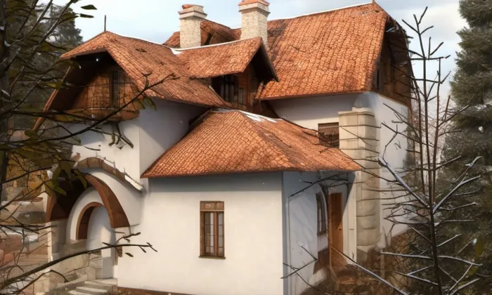 Vila čp. 143 – zima