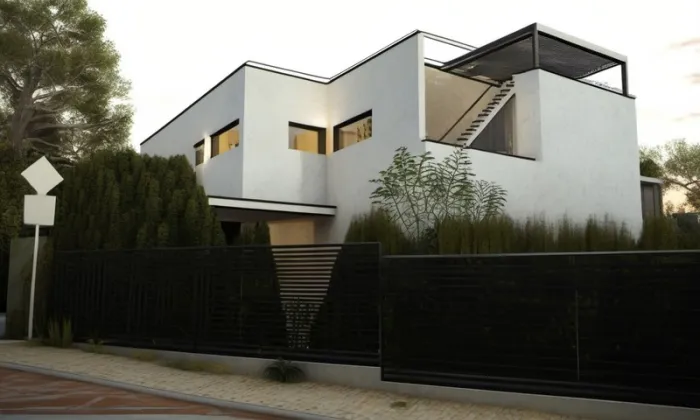 Vila Barrandovská 60 – noc