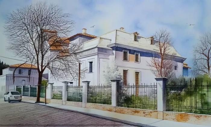 Vila Ferdinanda Czeicznera – akvarel