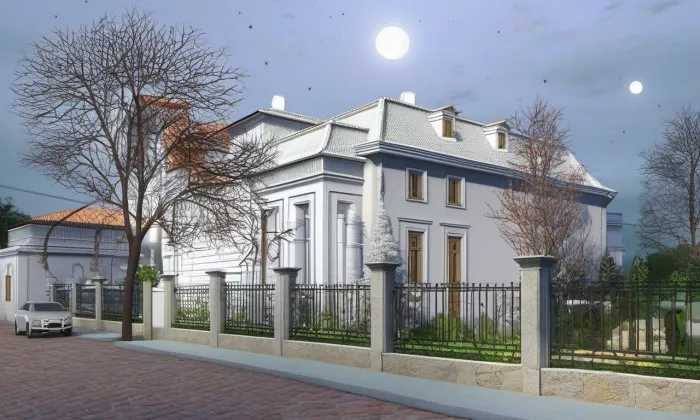 Vila Ferdinanda Czeicznera – noc