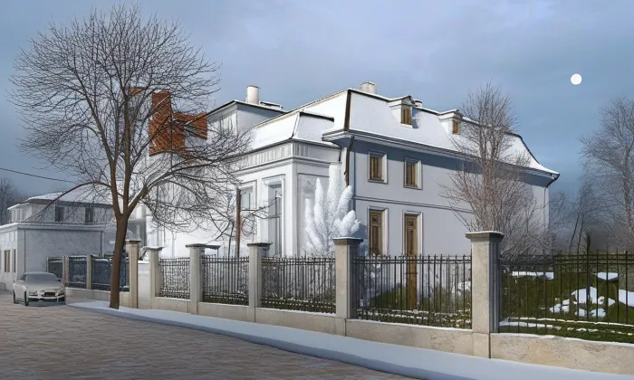 Vila Ferdinanda Czeicznera – zima