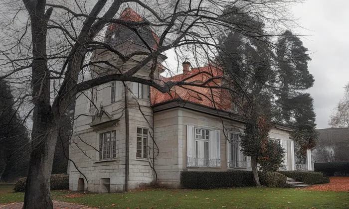 Vila Františka Melichara – podzim