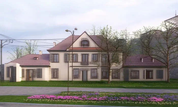 Vila Františky Lipčíkové – jaro