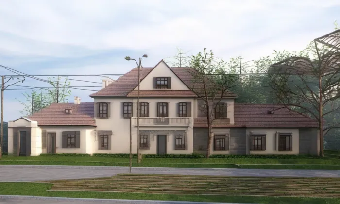 Vila Františky Lipčíkové – léto