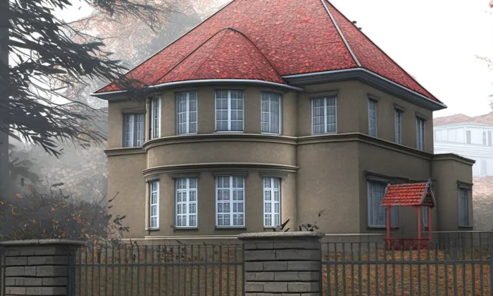 Vila Gottlieba a Stelly Fantelových – podzim
