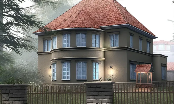 Vila Gottlieba a Stelly Fantelových – noc