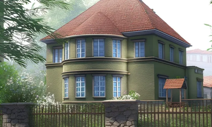 Vila Gottlieba a Stelly Fantelových – jaro