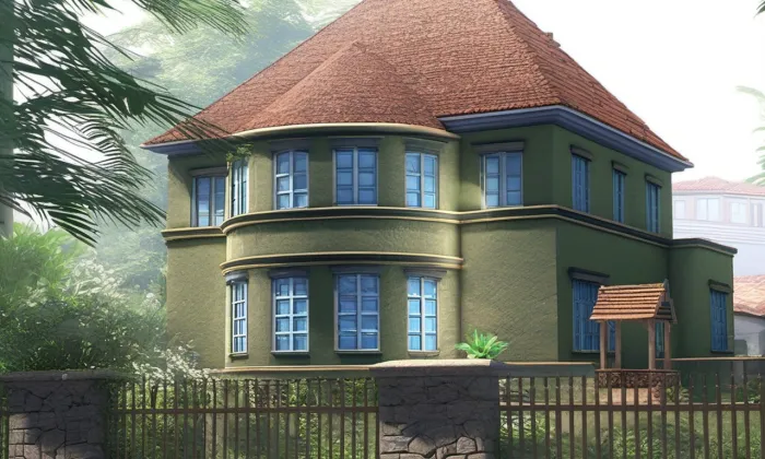 Vila Gottlieba a Stelly Fantelových – léto