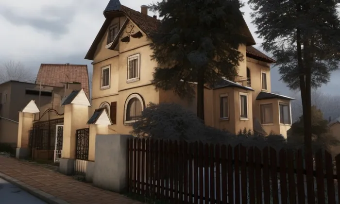 Vila Heide – zima
