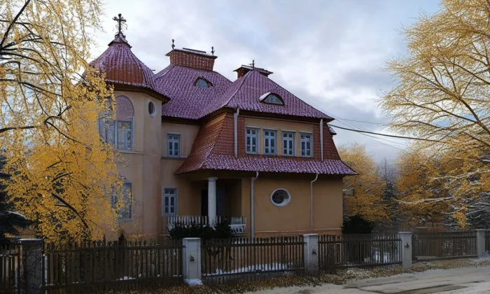 Vila Heinricha Justa – zima
