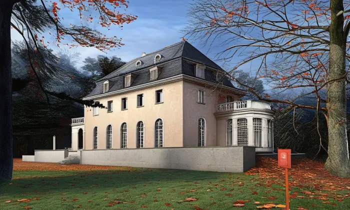 Vila Hermanna Schuberta – podzim