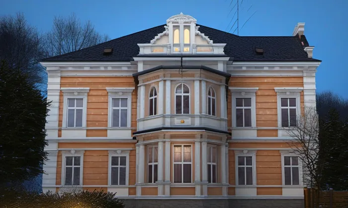 Vila Ignatze Stefanka – zima