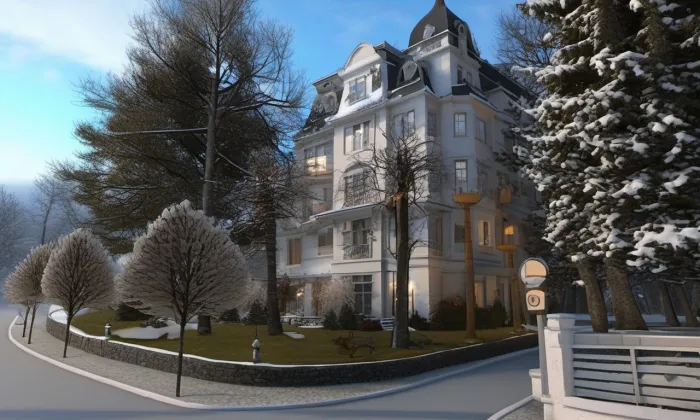 Vila Preciosa – zima