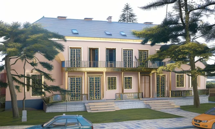 Vila rodiny Stratilových – iluminace
