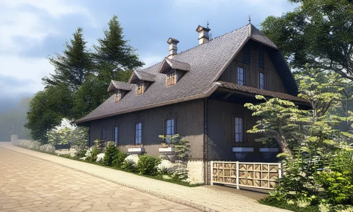 vila Samorostlá – noc