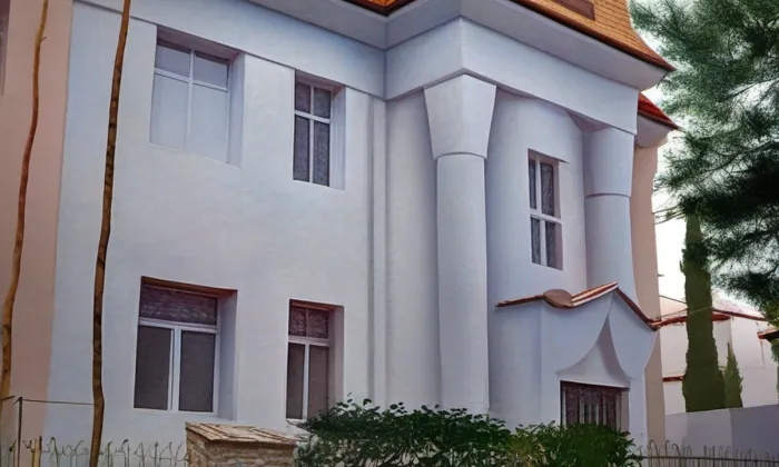 Vila Tychonova 4 – akvarel