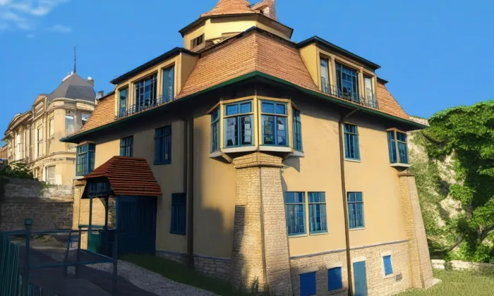 vila Valaška – léto
