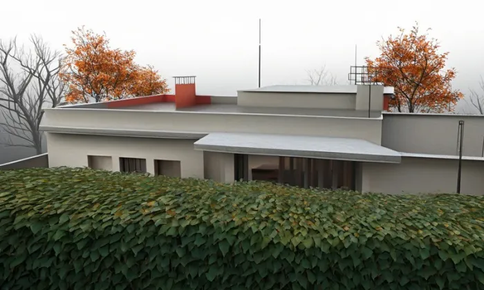 Vila Vladimíra Čelakovského – podzim
