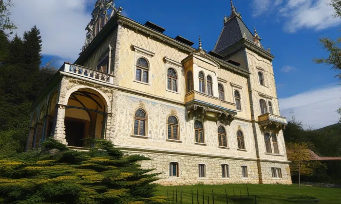 Vila Vlasta – iluminace