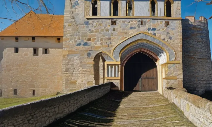 vodní hrad Lipý – iluminace
