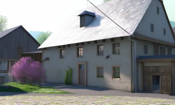 Vodní mlýn (Loučky) – jaro