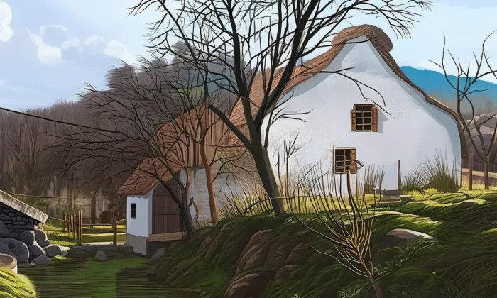 Vodní mlýn (Petrovice u Sušice) – léto