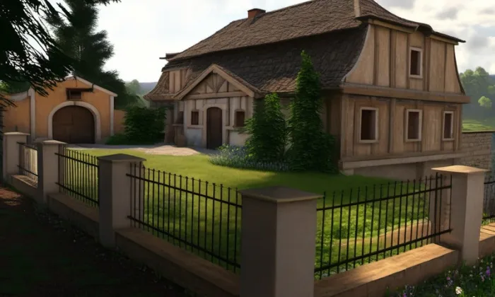 Vodní mlýn (Sazená) – jaro