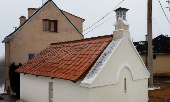 Vodojem – zima