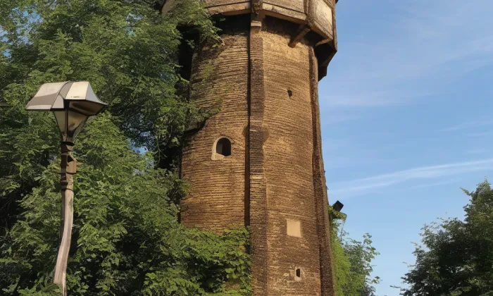 Vršovická vodárna – léto