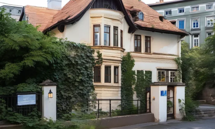 Vyskočilova vila – léto