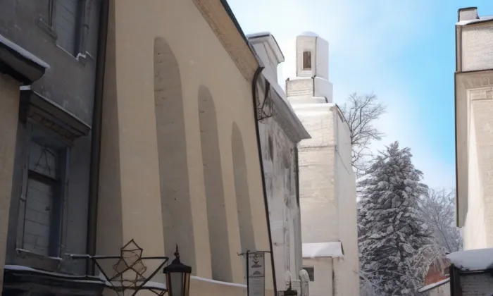 Vysoká synagoga – zima