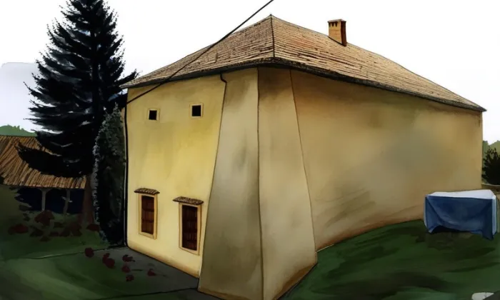 Záboří – akvarel