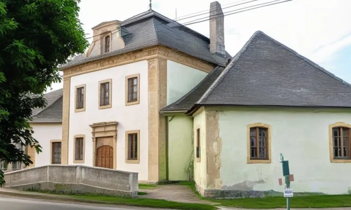 zájezdní hostinec v Ostrově nad Oslavou – jaro