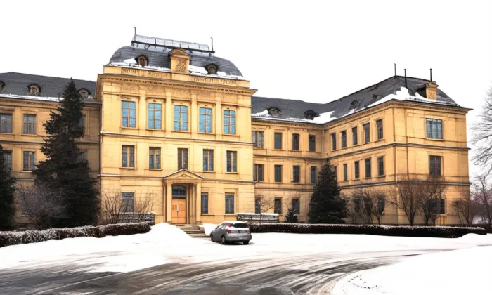 Základní škola Na Ostrově – zima