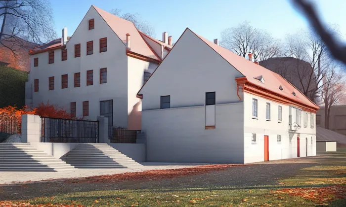 Zámecký pivovar v Libni – podzim